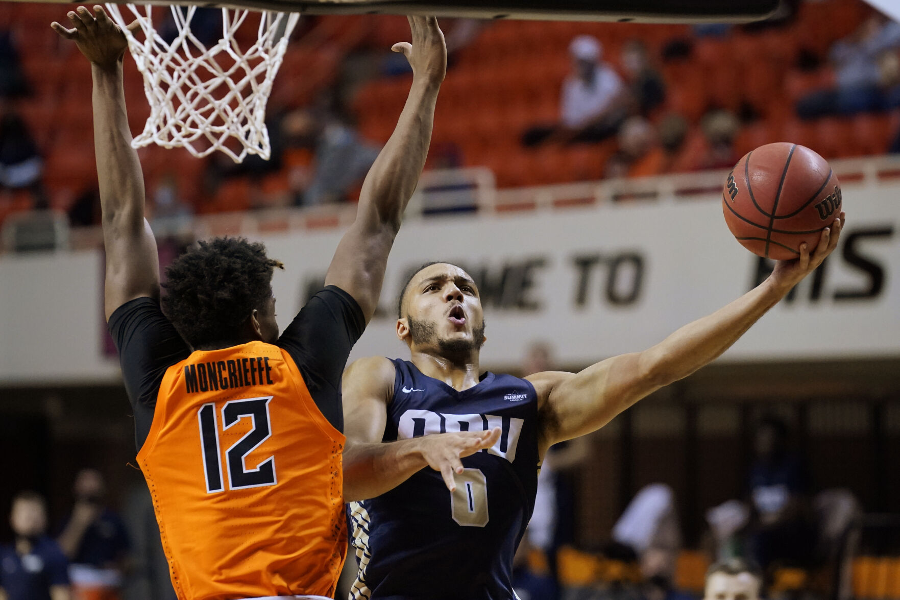 Oral Roberts Oklahoma St Basketball
